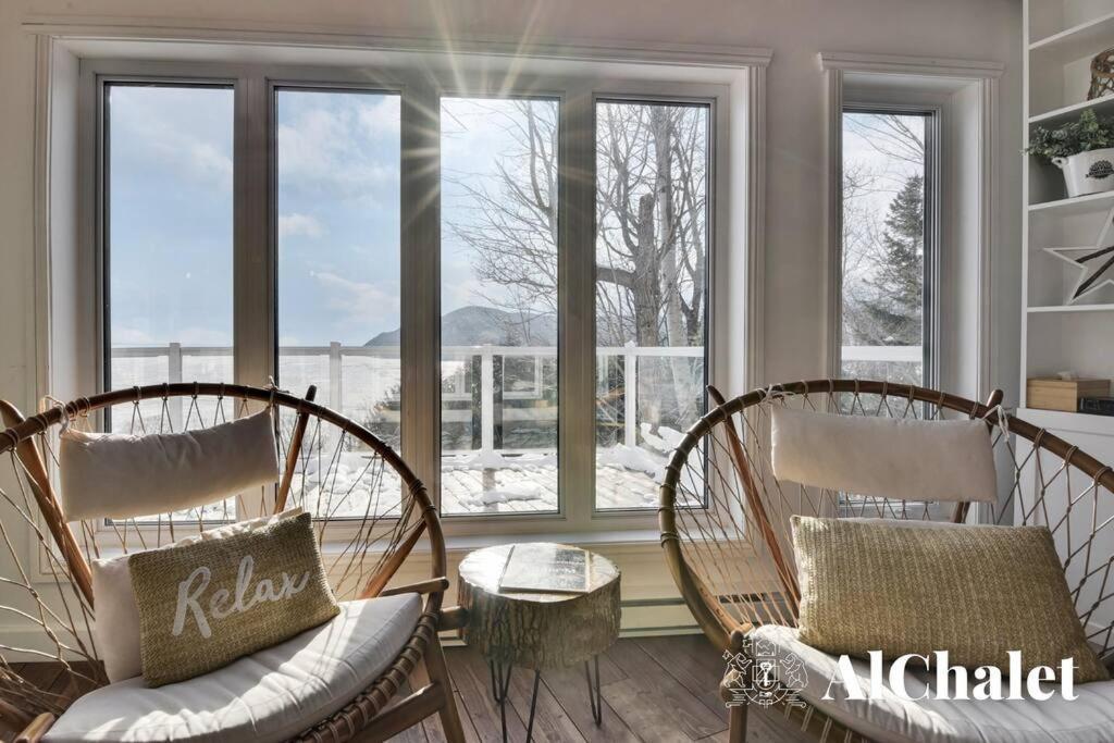 Aelpha-M - Magnifique Vue Sur Le Fleuve Villa Baie-Saint-Paul Exterior photo
